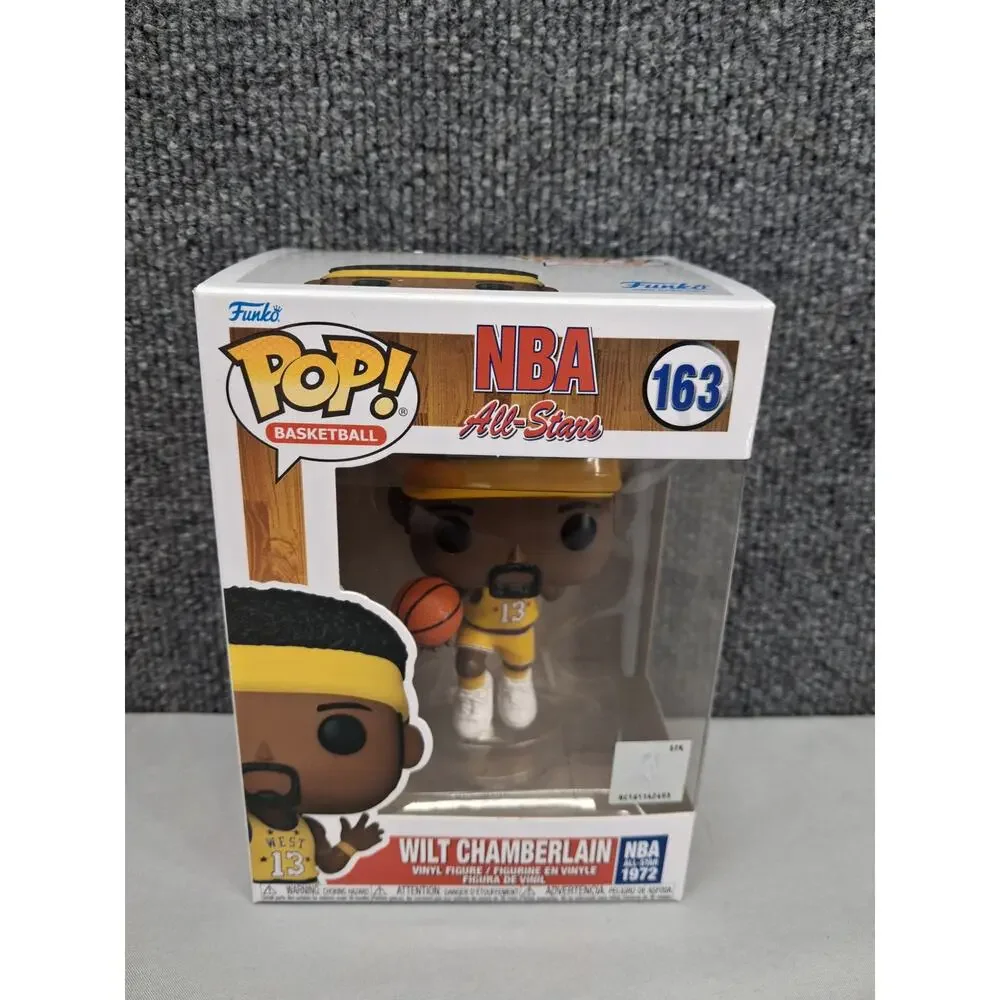 Funko Pop Wilt Chamberlain 163 NBA All Stars Basketball Protective Case